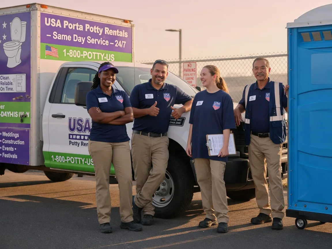 Porta Potty Rental company in Hall Summit, LA