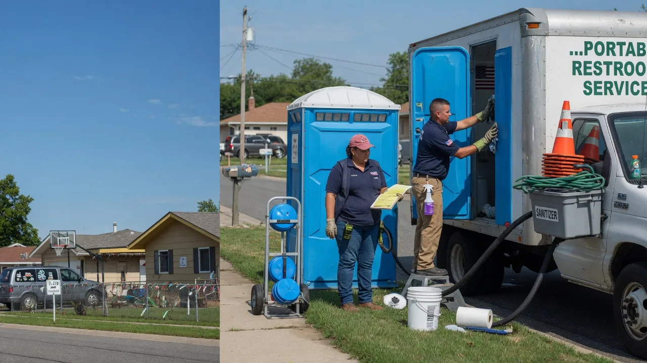 Portable Toilet Rental in Hall Summit, LA near me